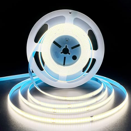 COB LED Strip Lights 320 LEDs per Meter ETL 12V DC Width 8mm···